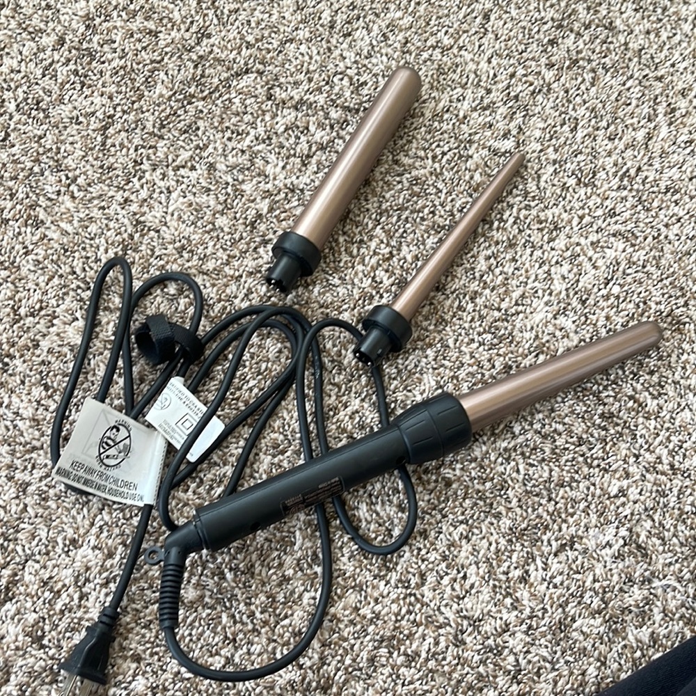 Curling wand